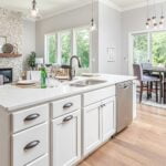 Kitchen in Austin, TX with Luxury VInyl Plank Flooring